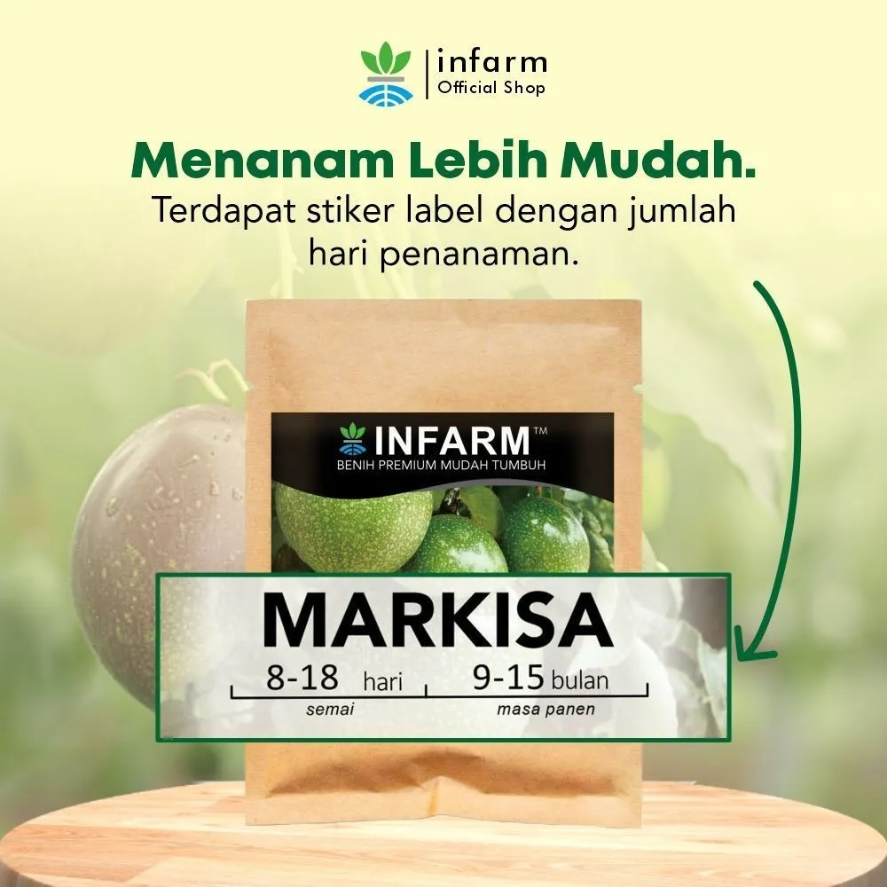 Benih Bibit Markisa Ungu Super Berkualitas – Isi 10 Biji | Infarm Seed Original - Image 3