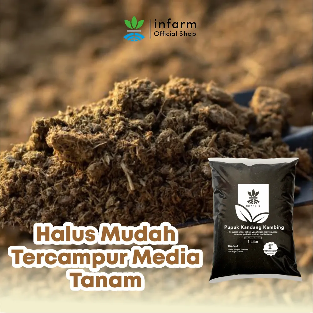 Pupuk Kohe Kambing Organik 1 Liter Kualitas Super - Image 4